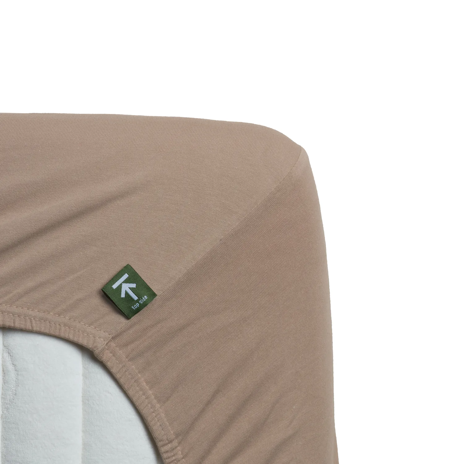 Beddinghouse Jersey Stretch laken 90x200 taupe elastisk
