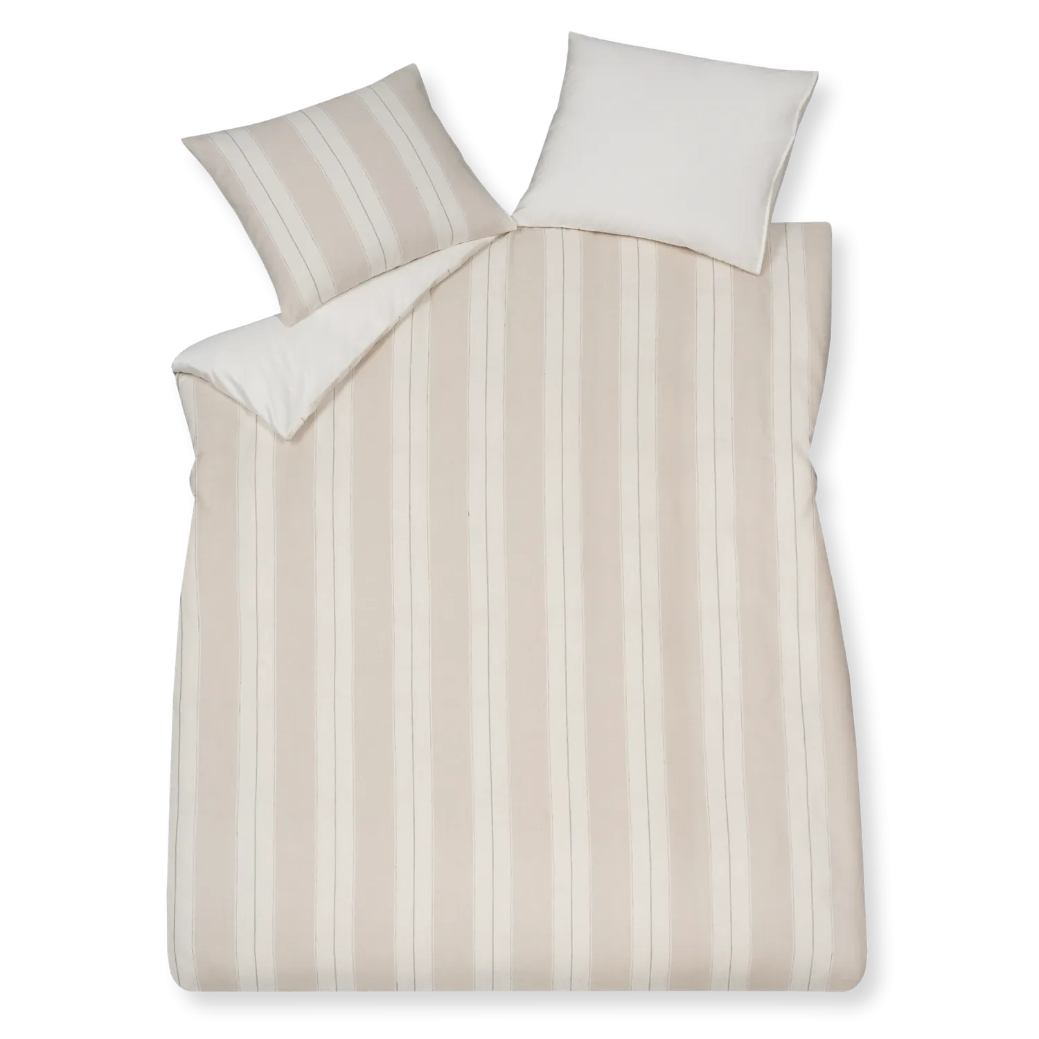 Vandyck Pure 78 dynetrekksett linen dobbel bomull/lin