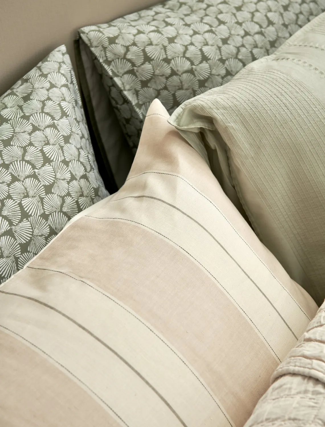 Vandyck Pure 79 dynetrekksett smoke green dobbel sateng