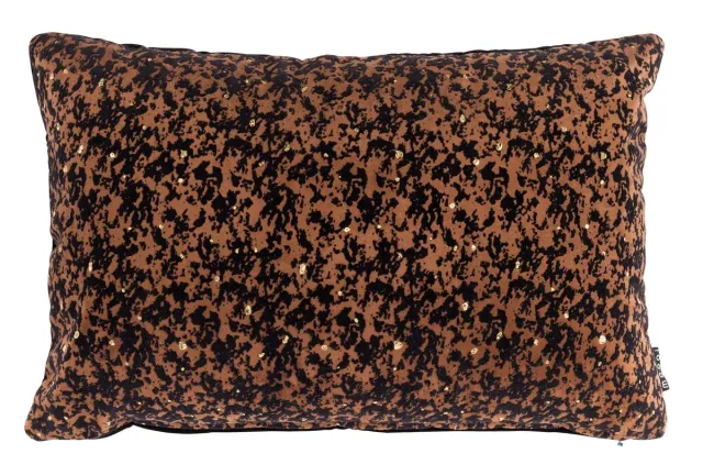 Moooi Bearded Leopard pyntepute 40x60 brun semsket