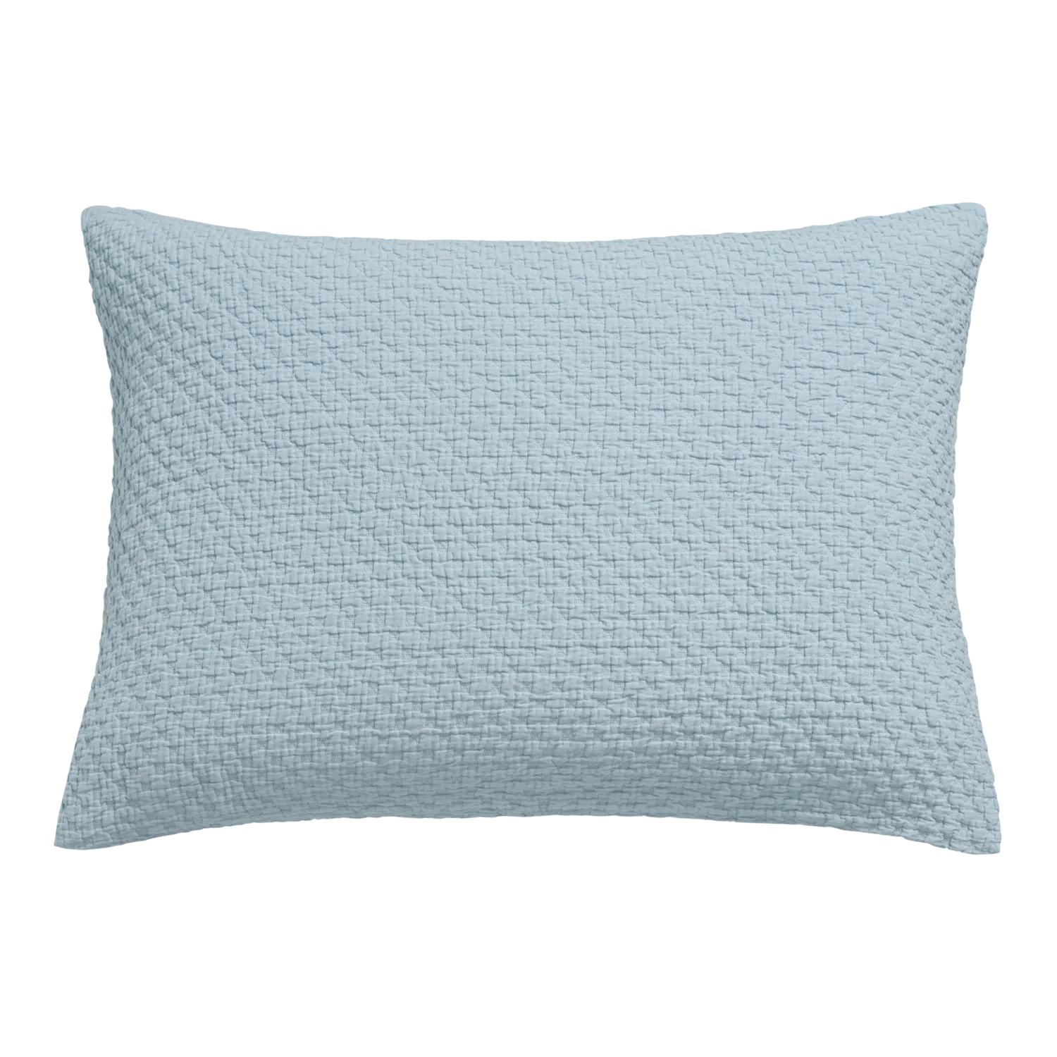 Vandyck Pure 82 sengeteppe dusty blue bomull