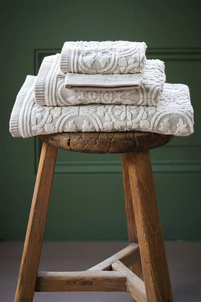 Pip Studio Tile de Pip badlaken 140x70 cm khaki jacquard