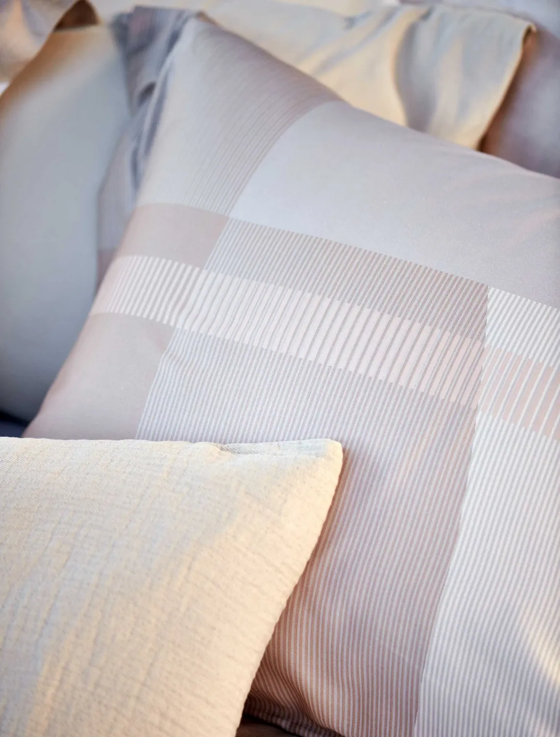 Vandyck Lush Lagoon dynetrekksett linen bomullssateng