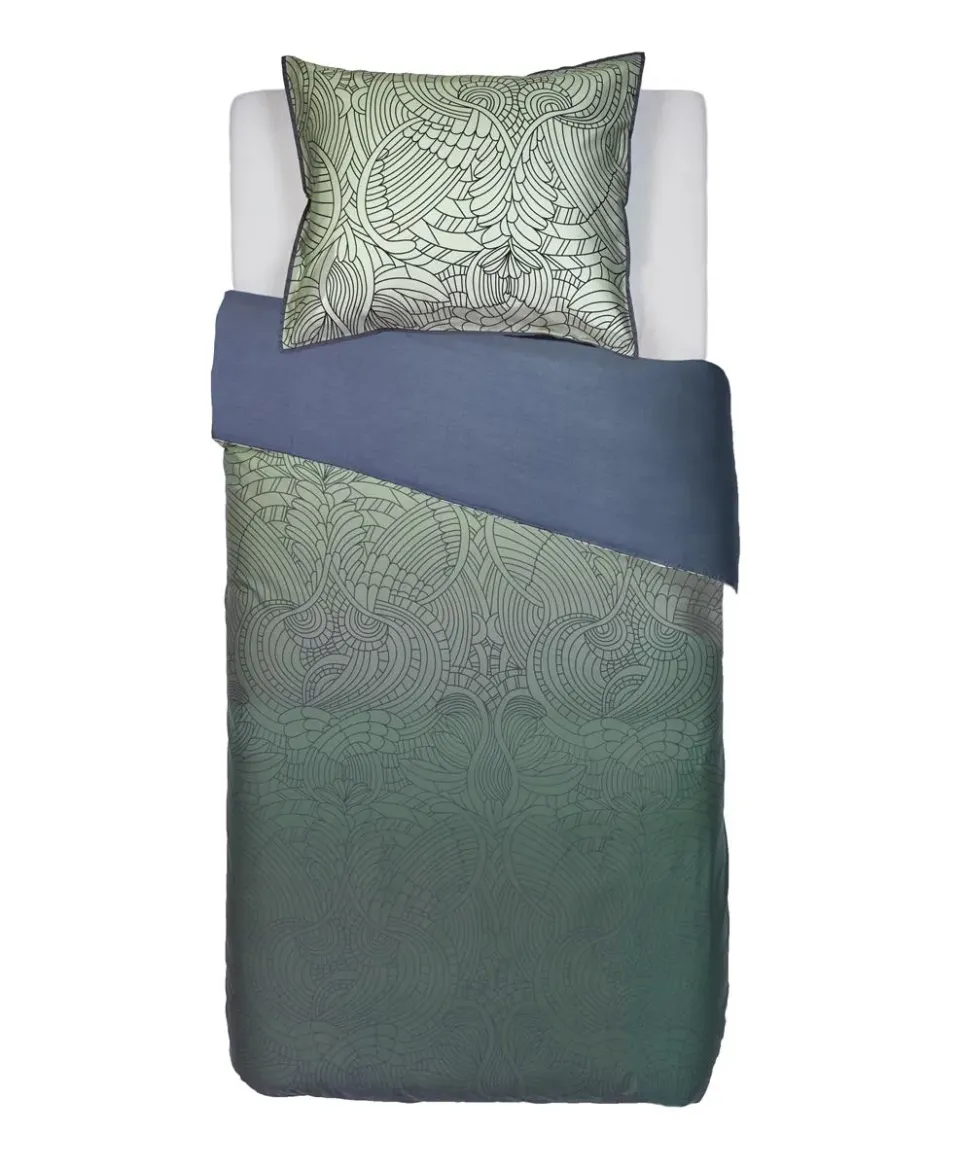 Moooi Dodo Pavone dynetrekk 90x200 cm grønn sateng