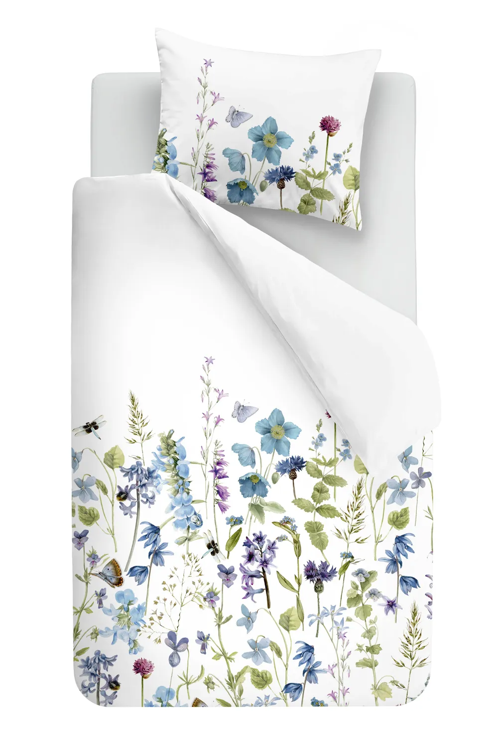 Marjolein Bastin Blue Garden dynetrekk blå singel 140x200