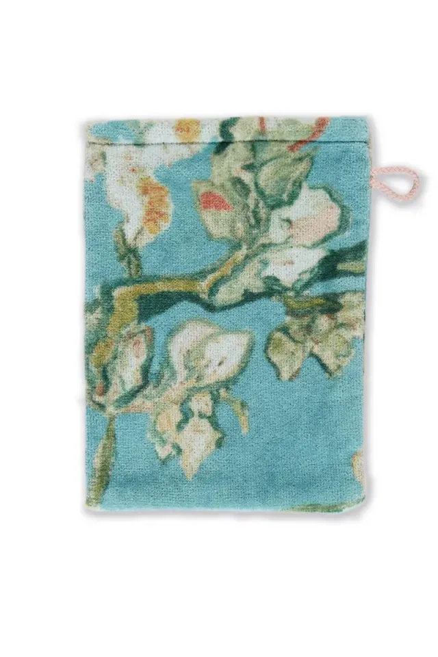 Beddinghouse Blossom vaskeklut 22x16 cm blå bomull