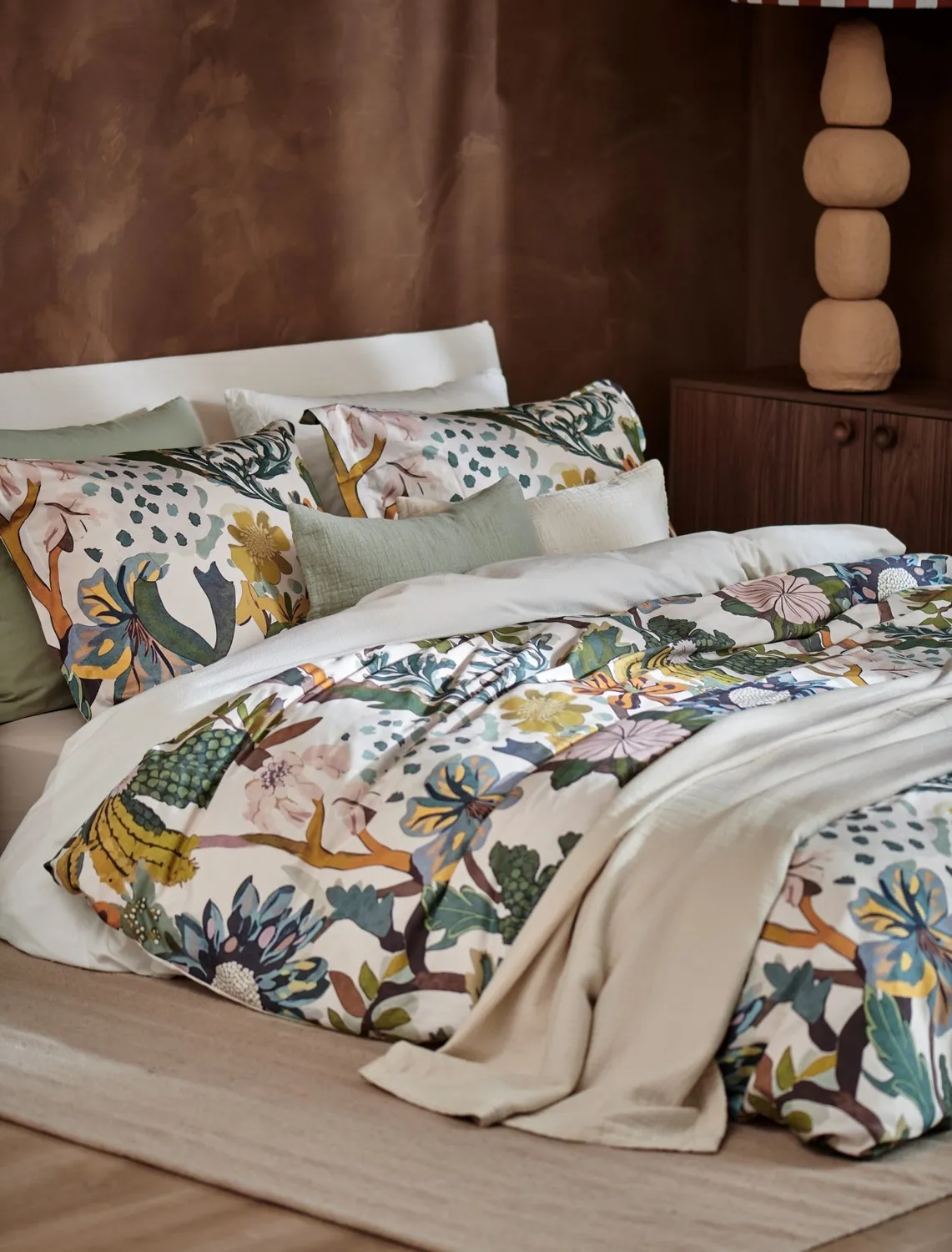 Vandyck Enchanted dynetrekksett multi 140x200 sateng