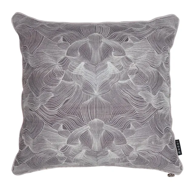 MOOOI Techno Bee Square pyntepute 50x50 cm lyslilla silke