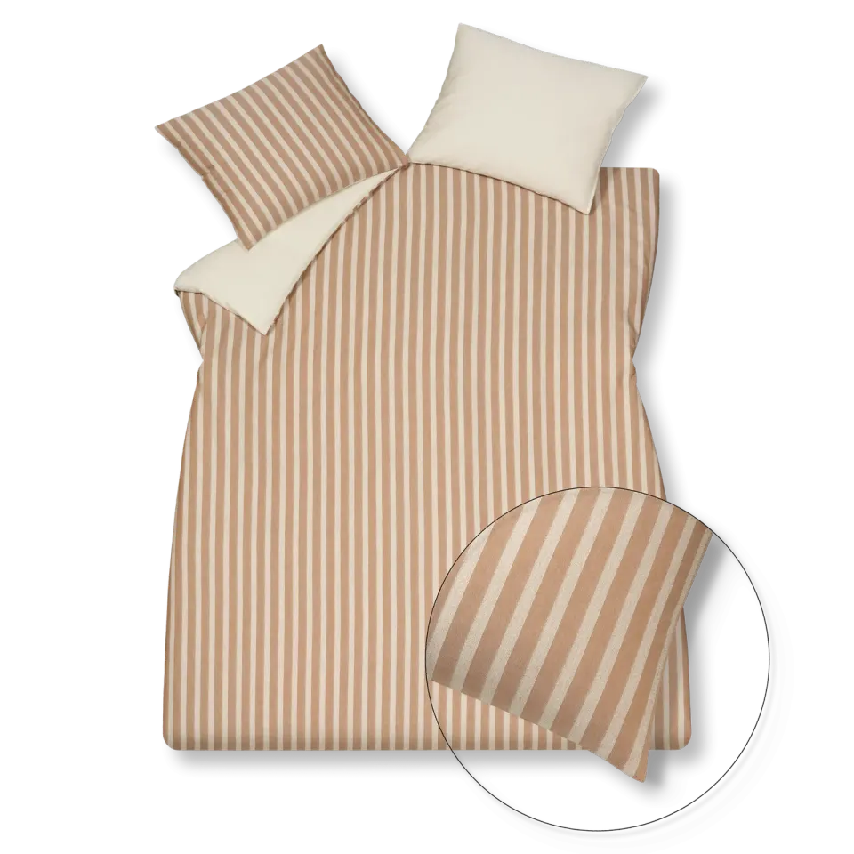 Vandyck Pure 46 sengetøy old rose 200x200 bomull