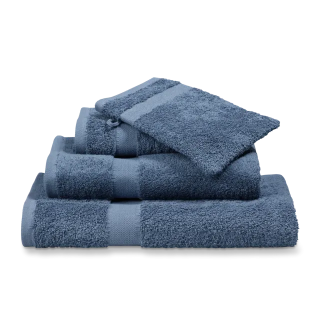 Vandyck Prestige Plain håndkle 60x110 vintage blue bomull