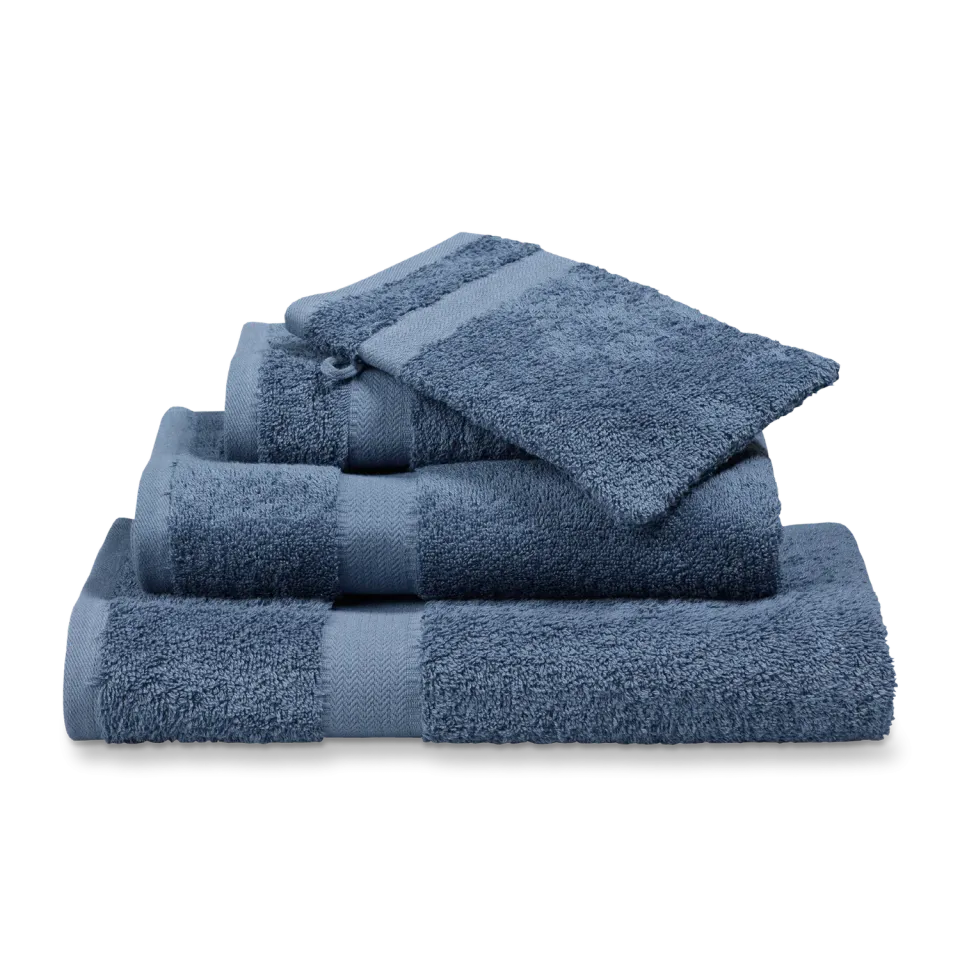 Vandyck Prestige Plain håndkle 60x110 vintage blue bomull