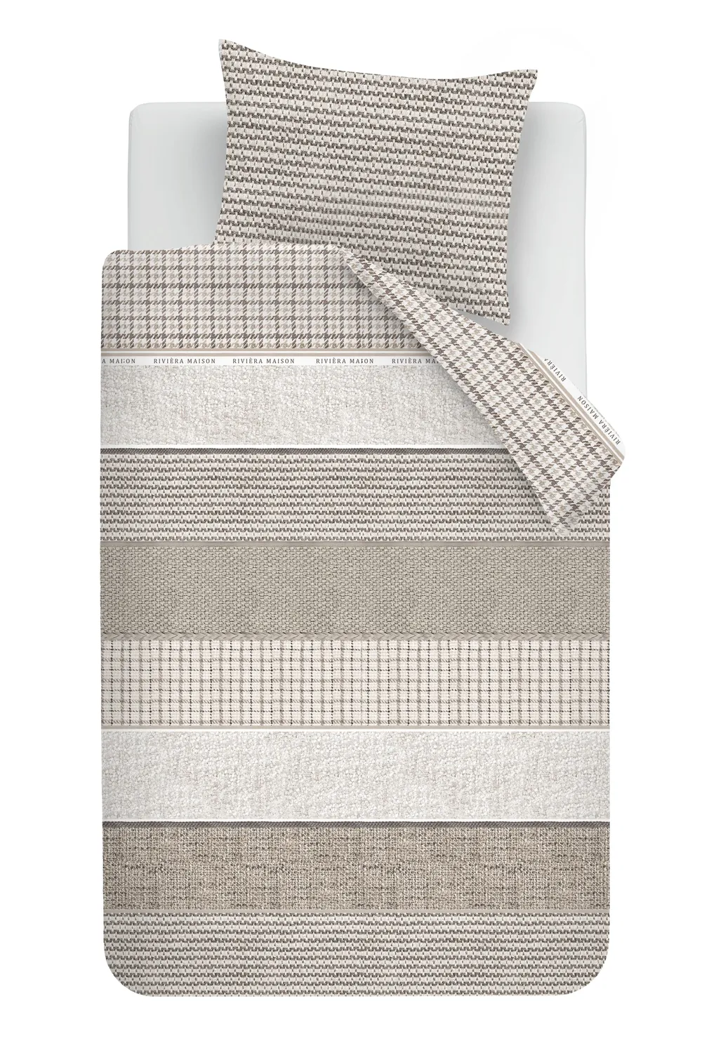 Rivièra Maison Tailor dynetrekk 200 sand stripe