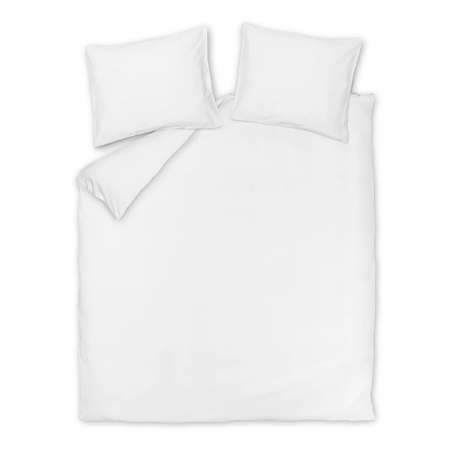 Cotton Breeze XL dynetrekksett 260x240 hvitt seersucker
