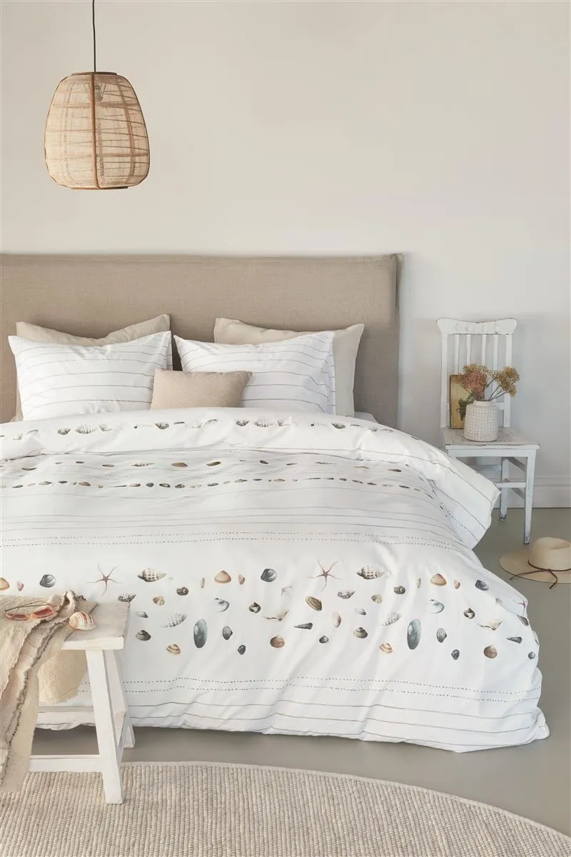 Marjolein Bastin Beach dynetrekk 140x200 cm naturel bomull