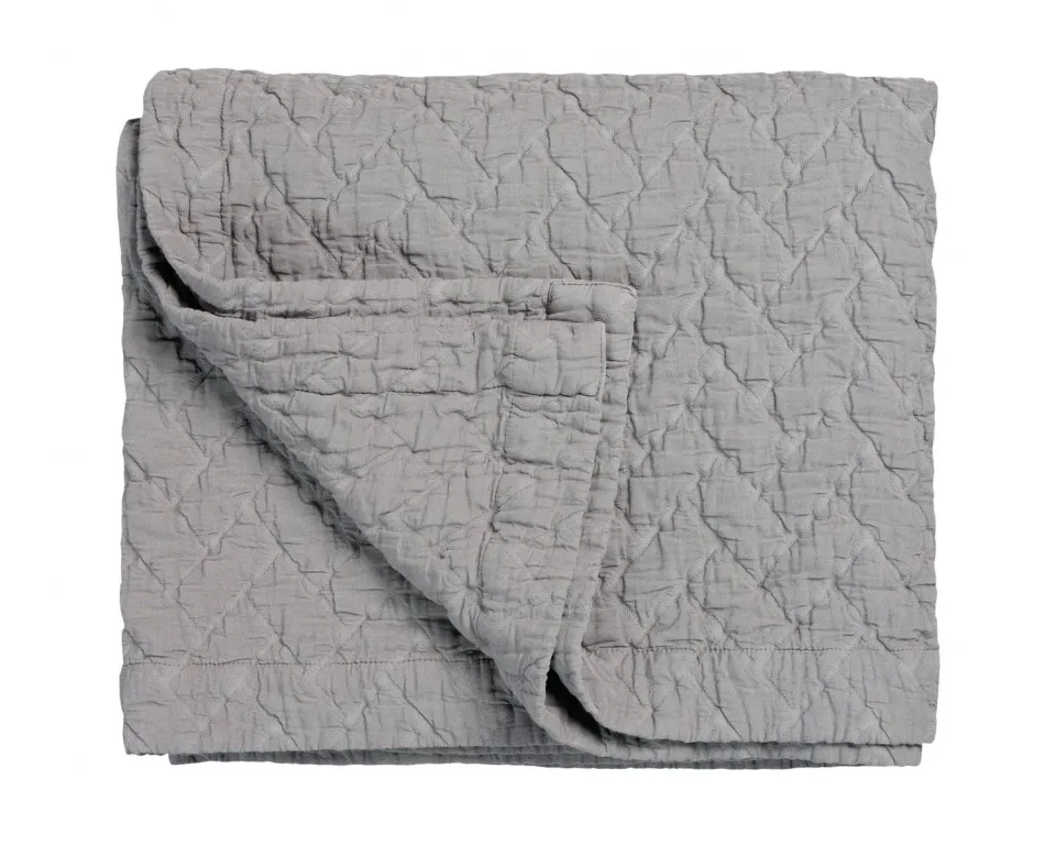 Vandyck Pure 10 sengeteppe 180x260 grå