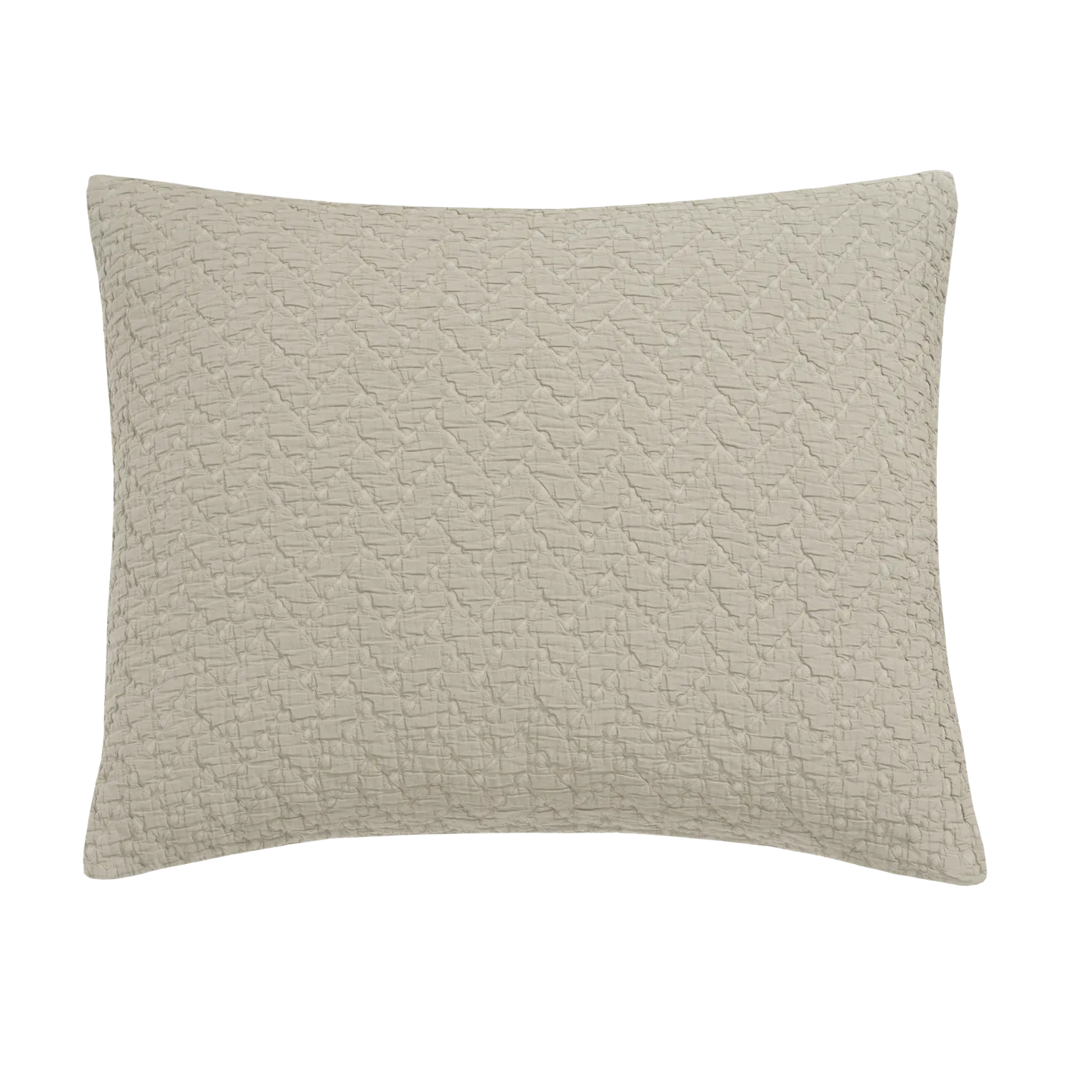 Vandyck Pure 10 sengeteppe pale olive 180x260 bomull
