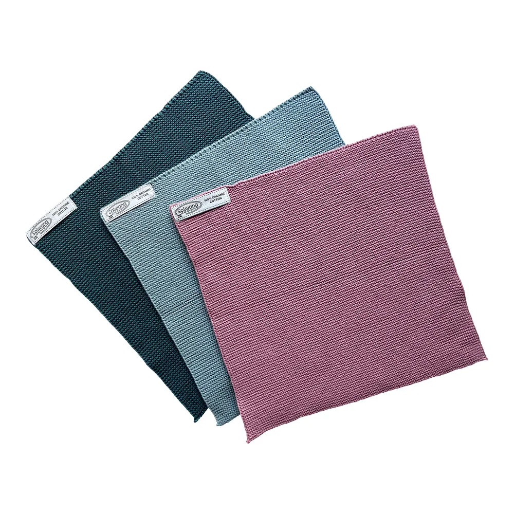 Solwang Design karkluter rose/sage kombi 3-pakning økologisk