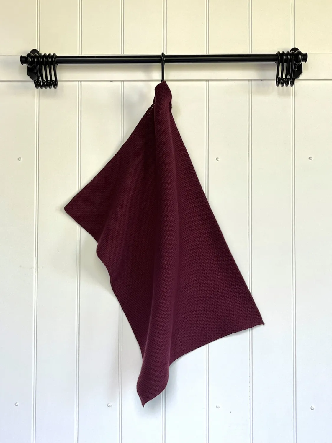 Solwang Design håndkle mørk bordeaux økologisk 1-pk