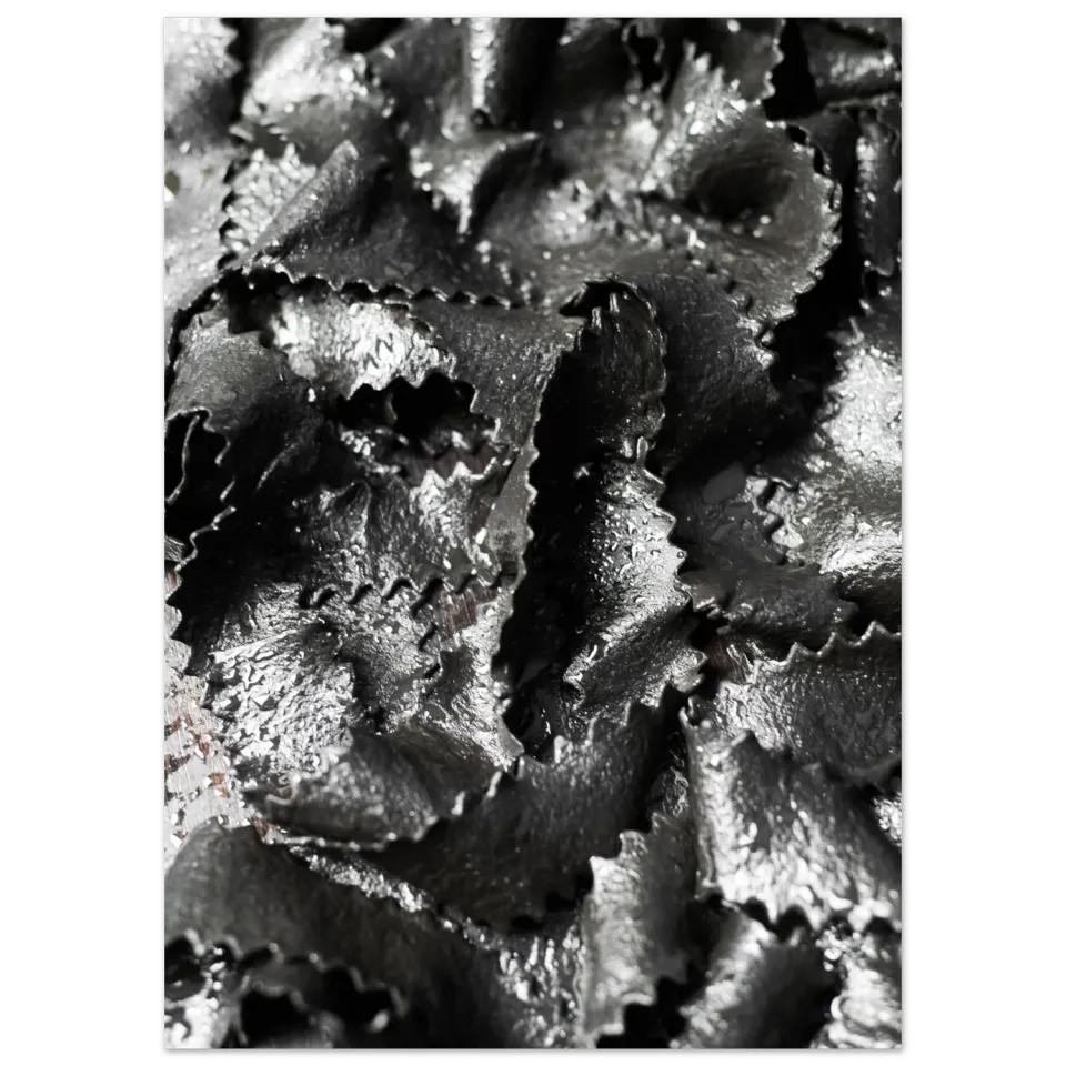 Hellstrøm Black Pasta kunsttrykk 50x70 cm halvblank