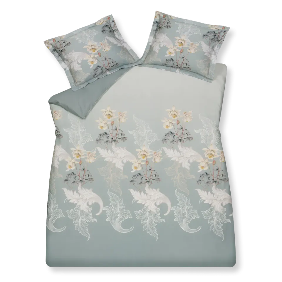 Vandyck Serena dynetrekk pearl blue sateng