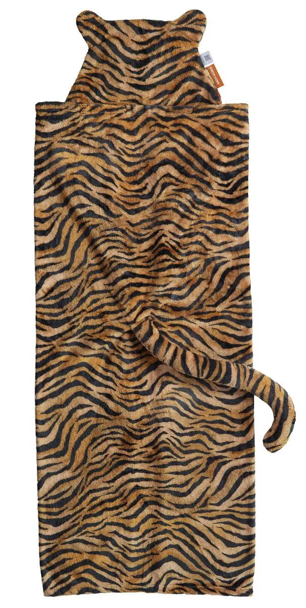 Beddinghouse Freek Vonk Tijger pledd 140x120 steenrød flanell