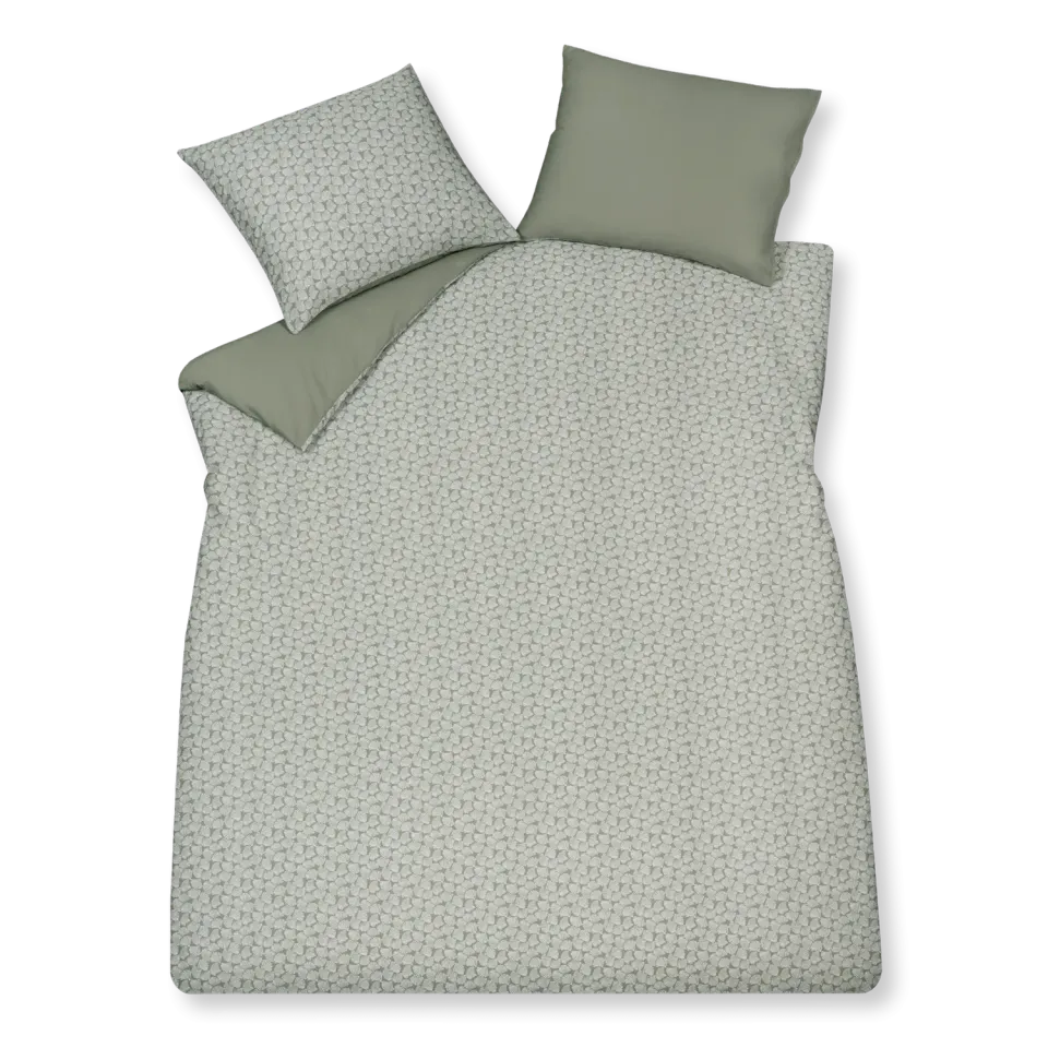 Vandyck Pure 79 dynetrekksett smoke green dobbel sateng