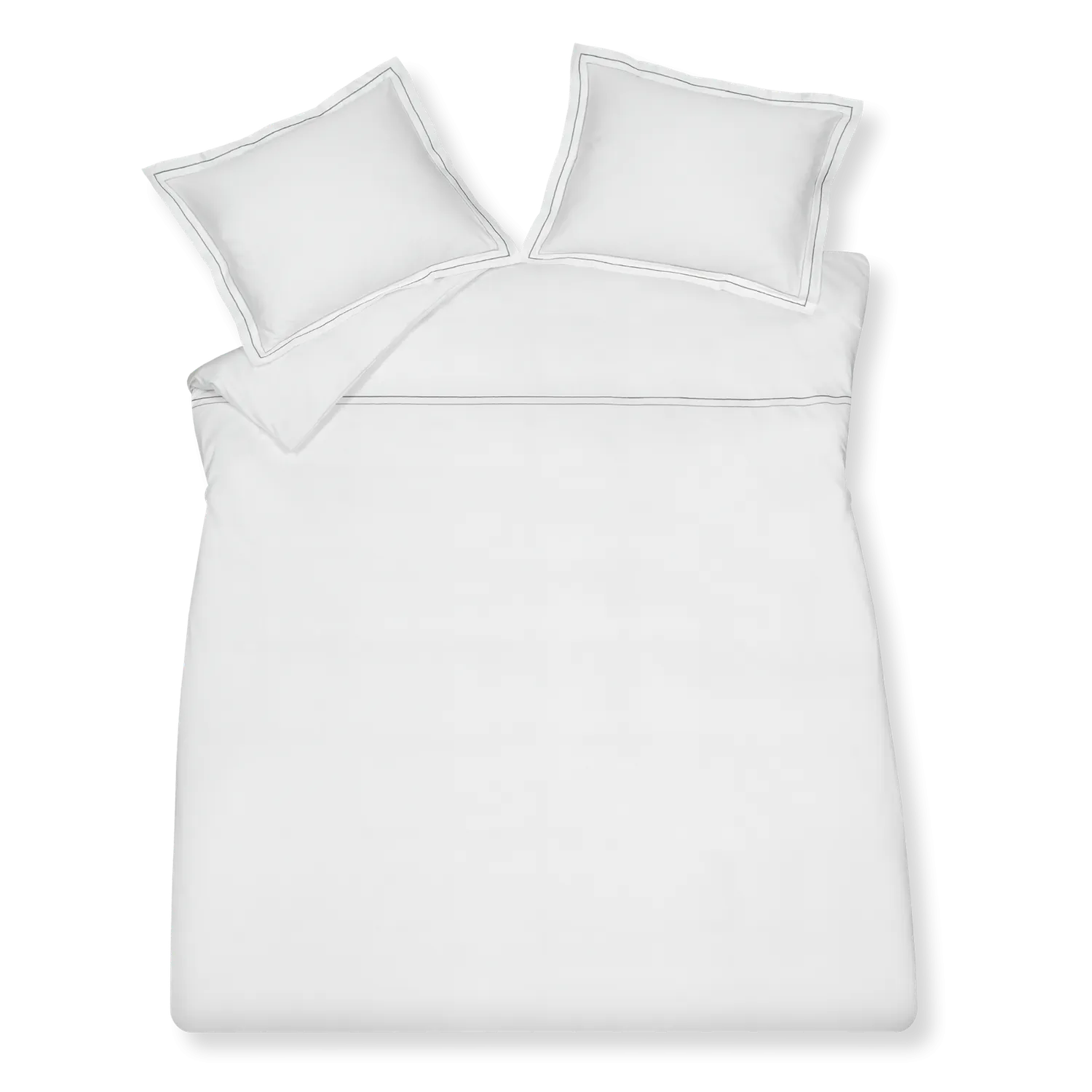 Vandyck Purity Napels dynetrekk 200x220 off black sateng