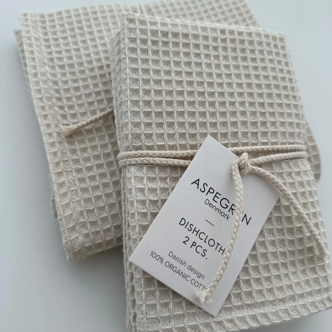 Aspegren North kjøkkenklut Birch 30x35 2-pk bomull
