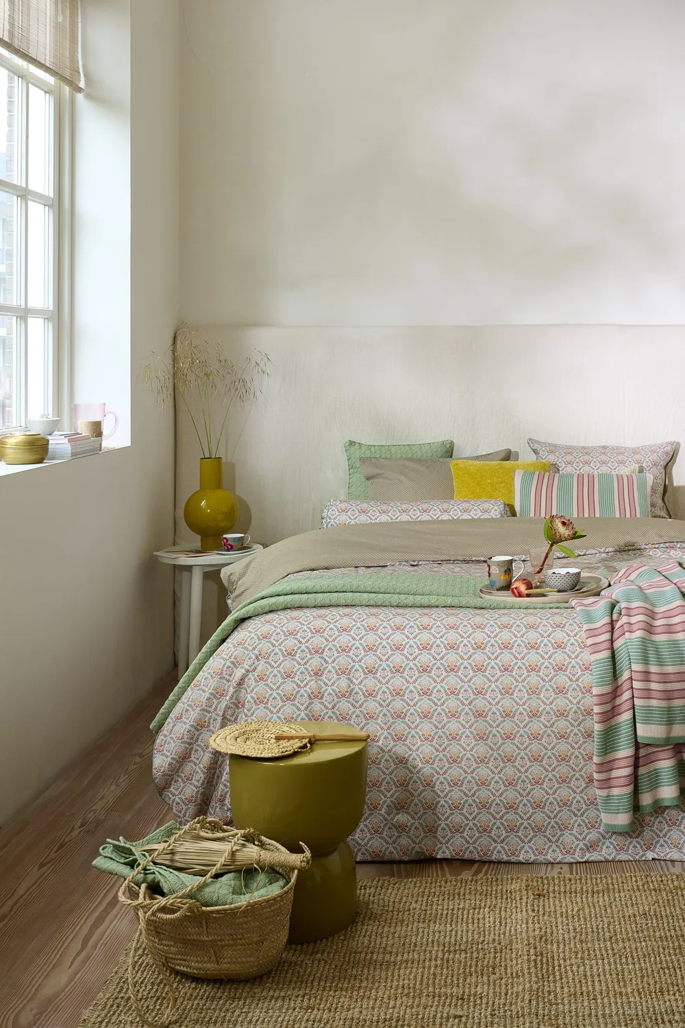 Pip Studio Bailamos pyntepute sand 22x70 cm percale