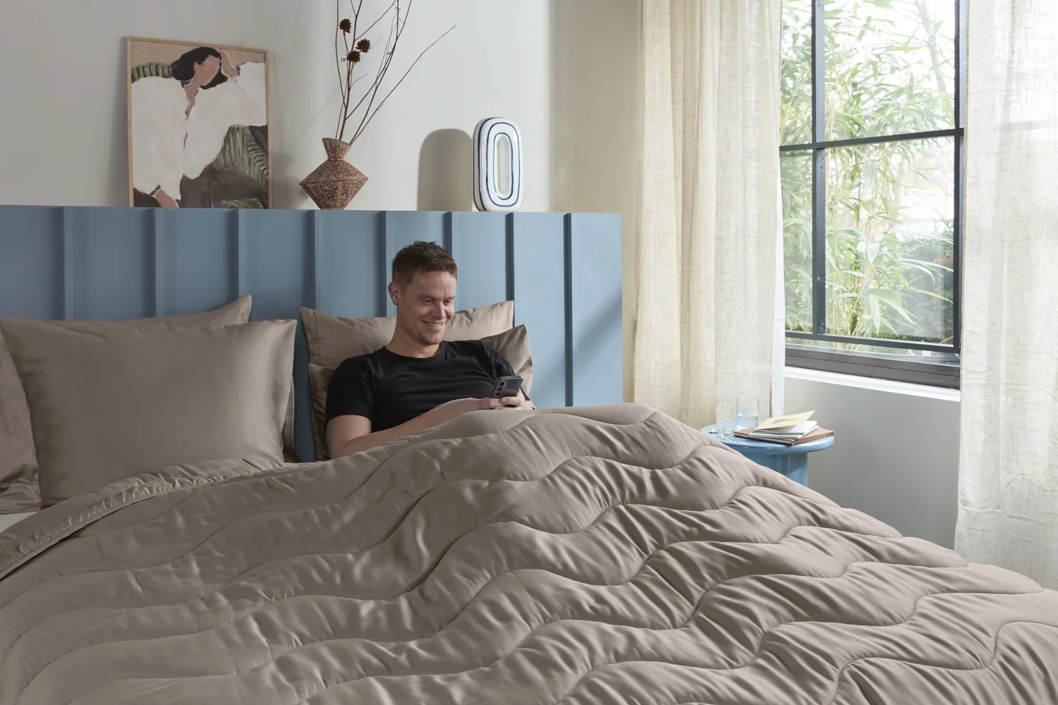 Beddinghouse Cocoon Lazy Duvet dyne 140x200 taupe