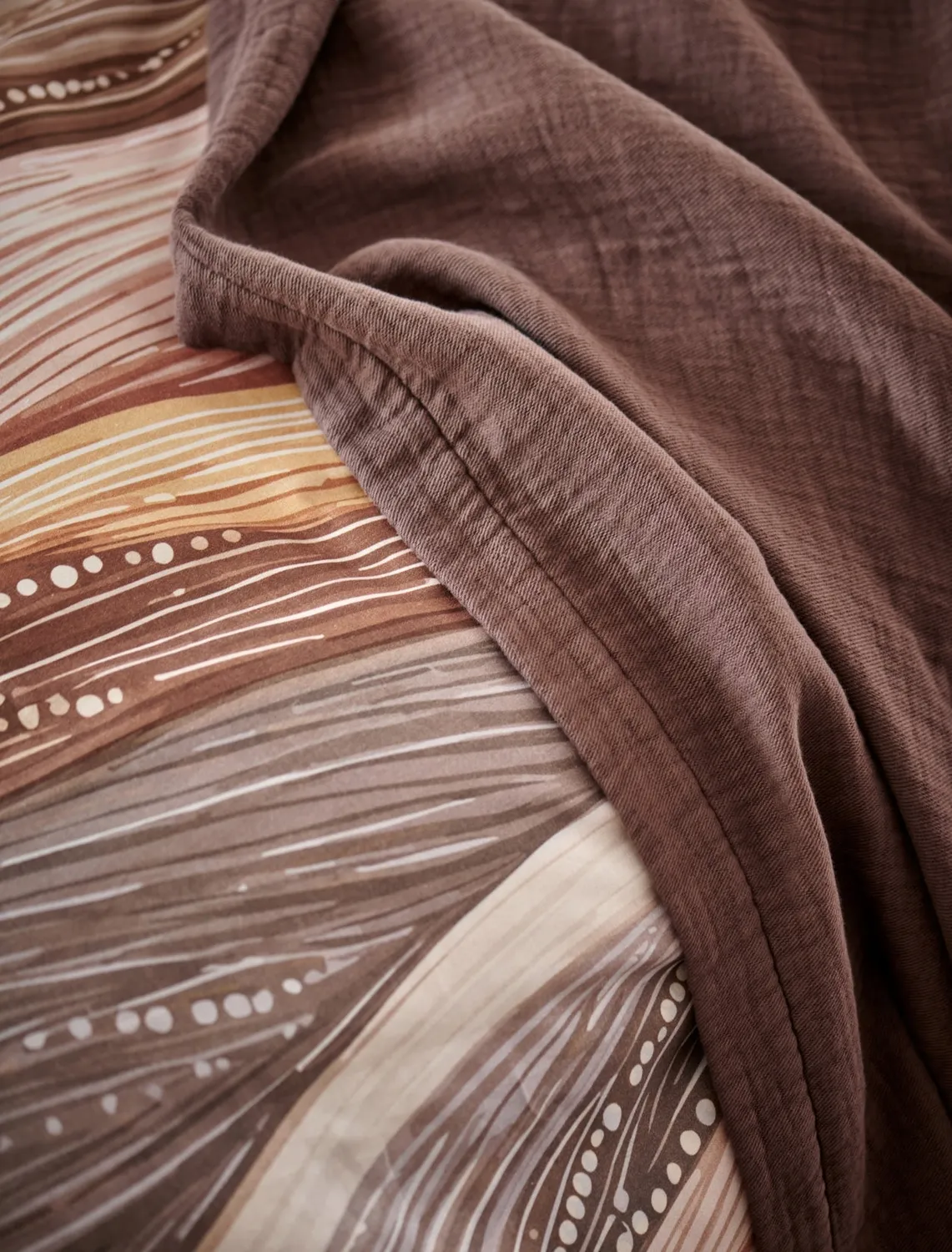 Vandyck Flowfield dynetrekksett 140x200 rose sateng