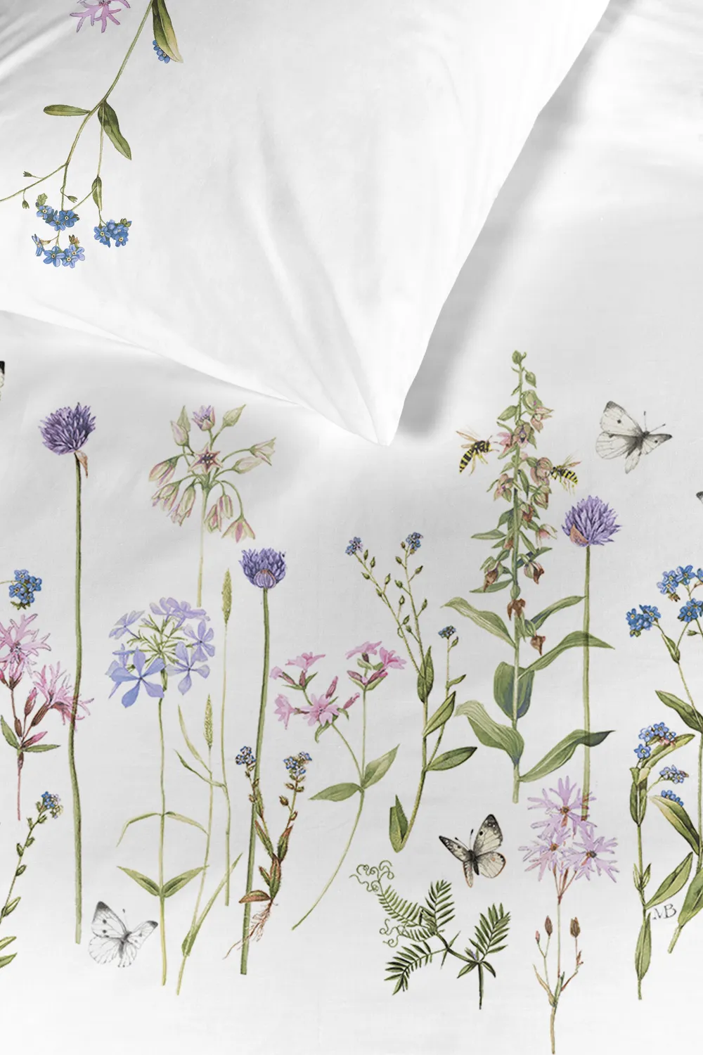Marjolein Bastin Soft Bloom dynetrekk 240x200 multi bomull