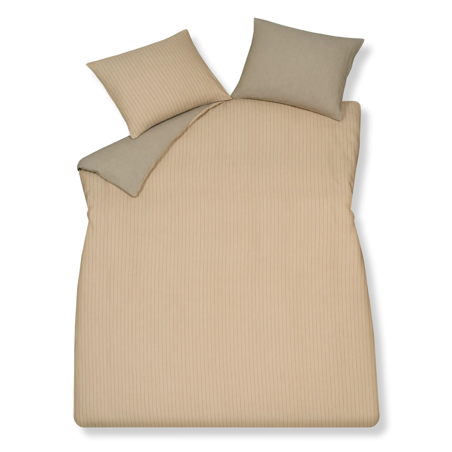 Vandyck Home Palermo dynetrekksett linen 200x200 flanell