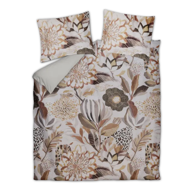Vandyck Wild Bloom XL dynetrekksett multi 260x240 sateng
