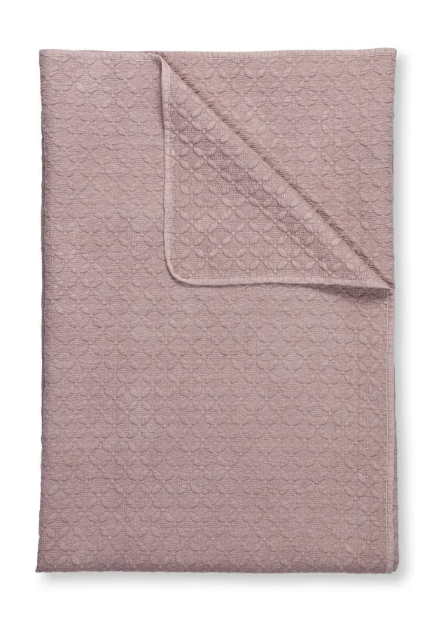 Pip Studio Yuna sengeteppe 260x240 cm rosa quiltet