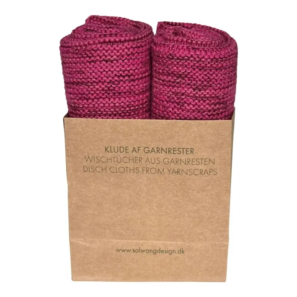 Solwang Design Restgarn karklut pink berry oeko-tex