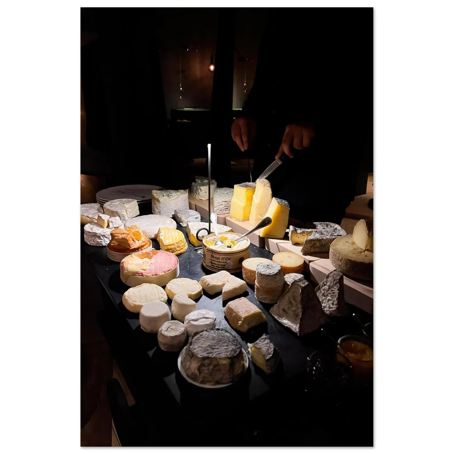 Hellstrøm Cheese Troisgros kunsttrykk 40x60 cm halvblank