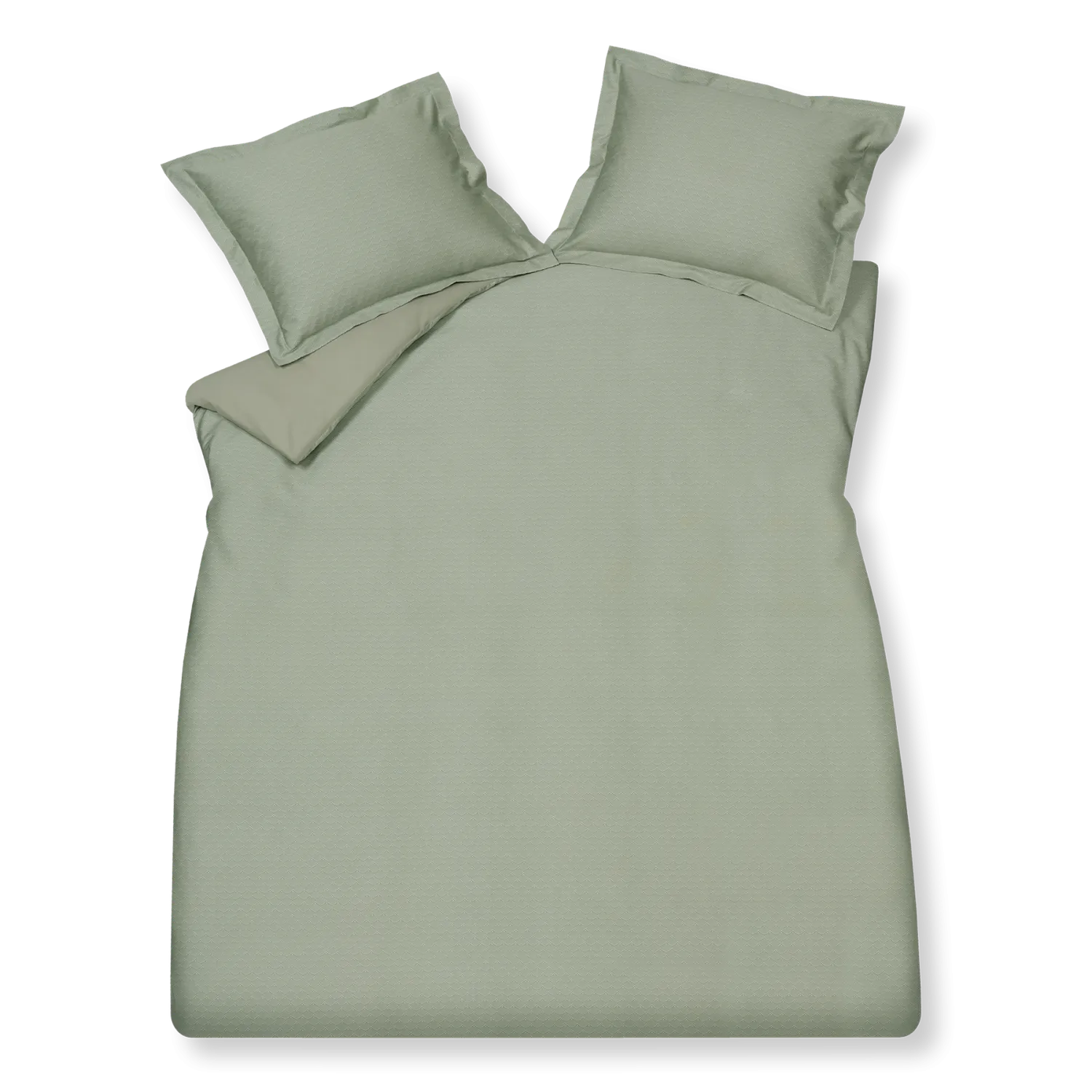 Vandyck Fizzy sengesett pale olive 200x200 grafisk