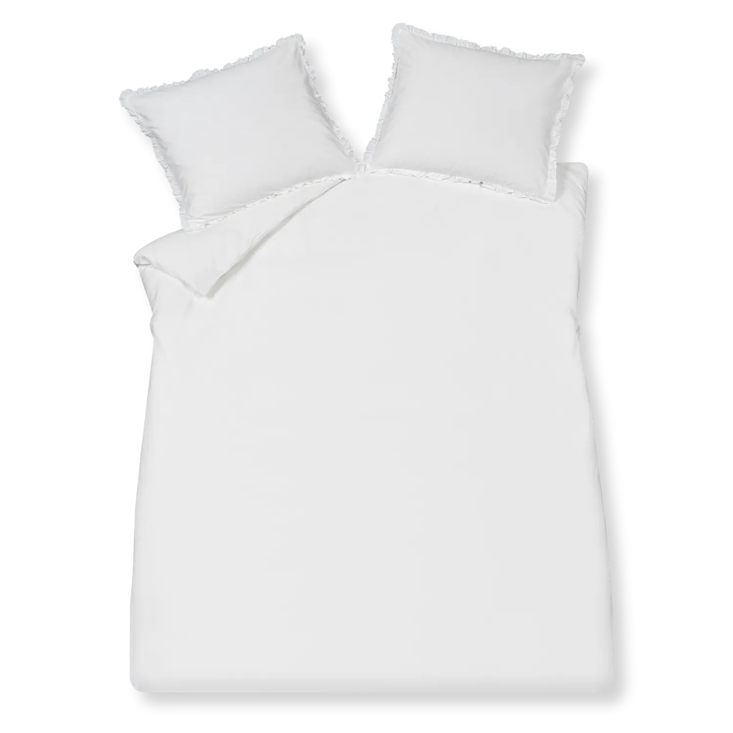 Vandyck Pure 83 dynetrekksett hvitt 140x200 percale