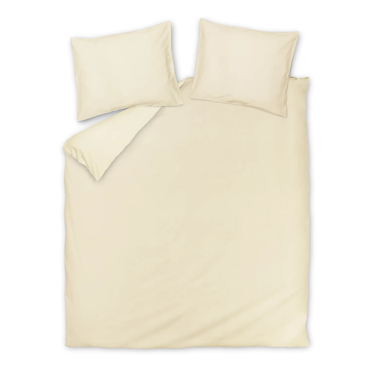 Vandyck Satin Luxe dynetrekksett 140x200 beige sateng