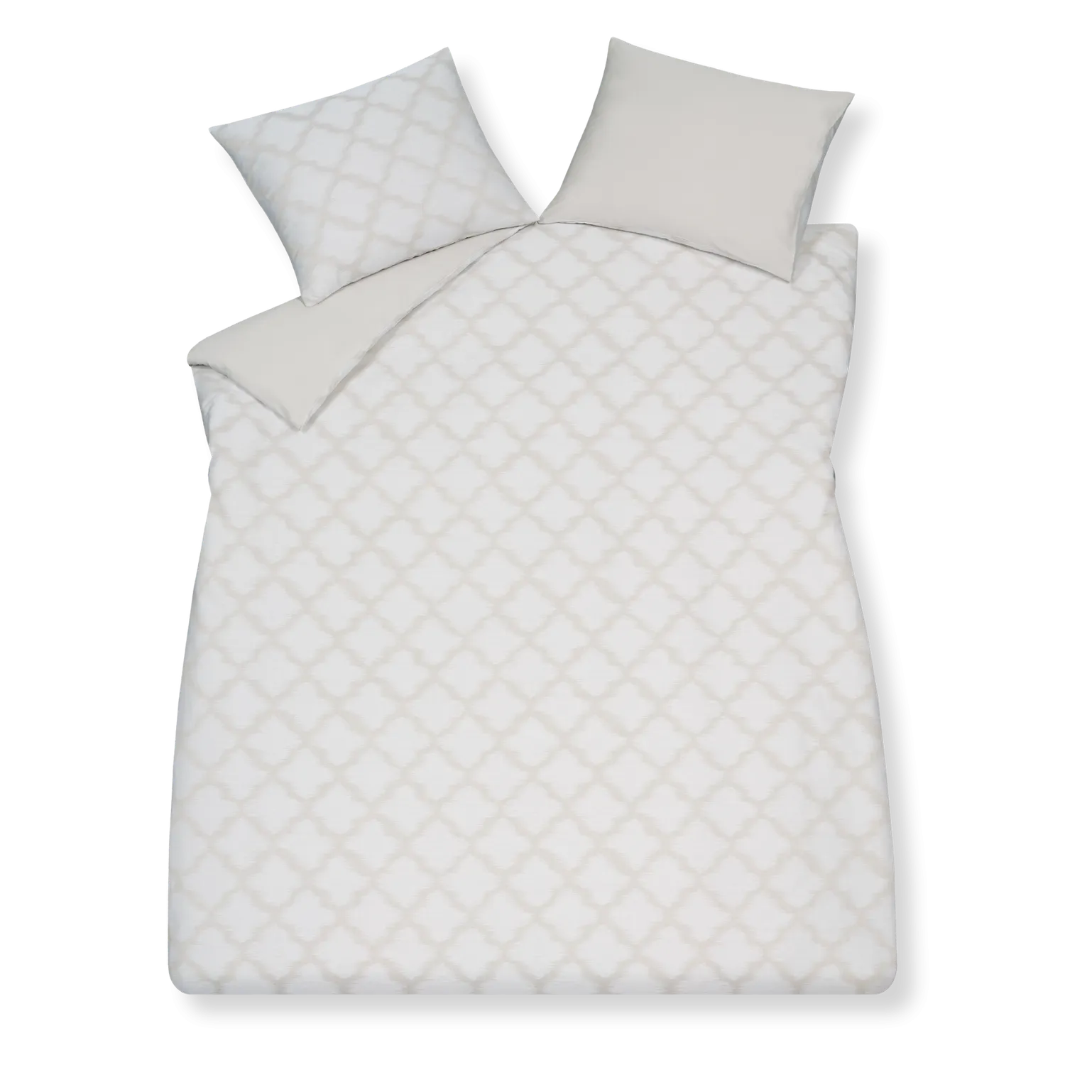 Vandyck Purity Napoli dynetrekk 140x200 cream rutemønster