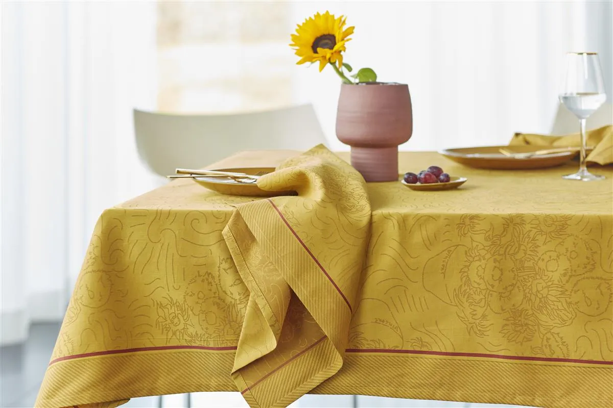 Beddinghouse Tournesol duk 150x290 gul bomull