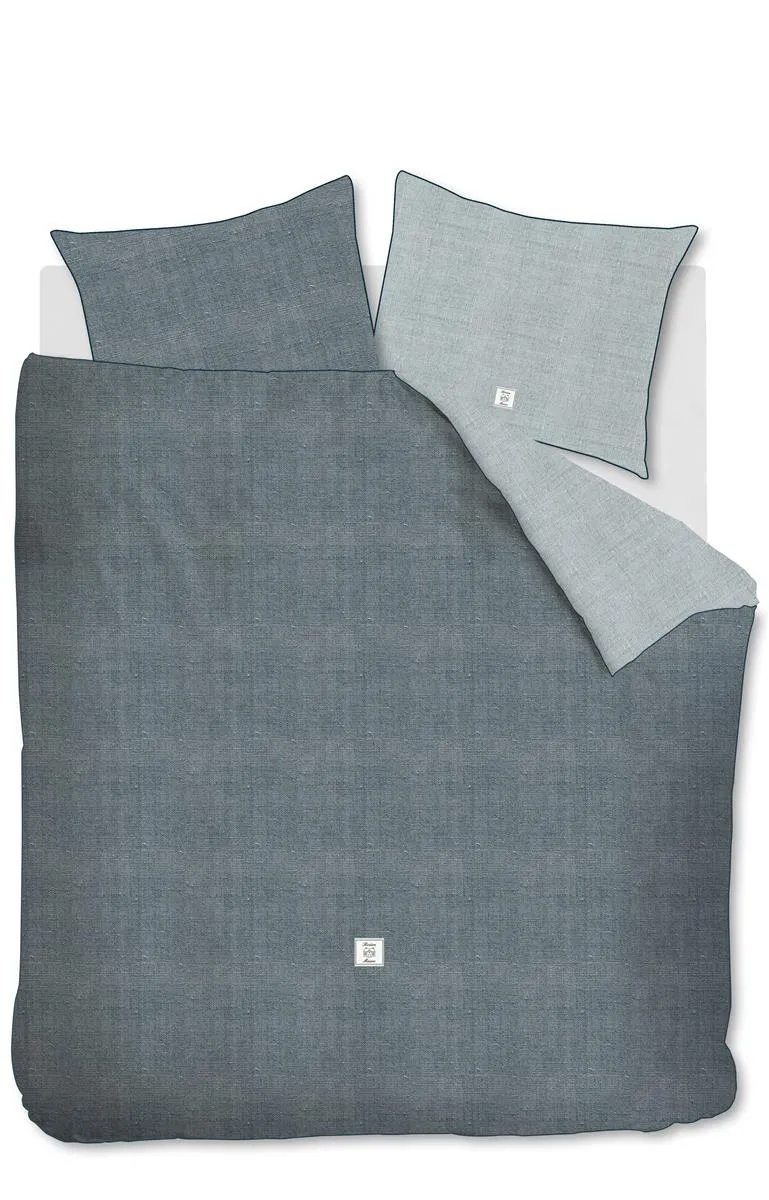 Riviera Maison Coughton Court dynetrekk blå 140x200-220 cm