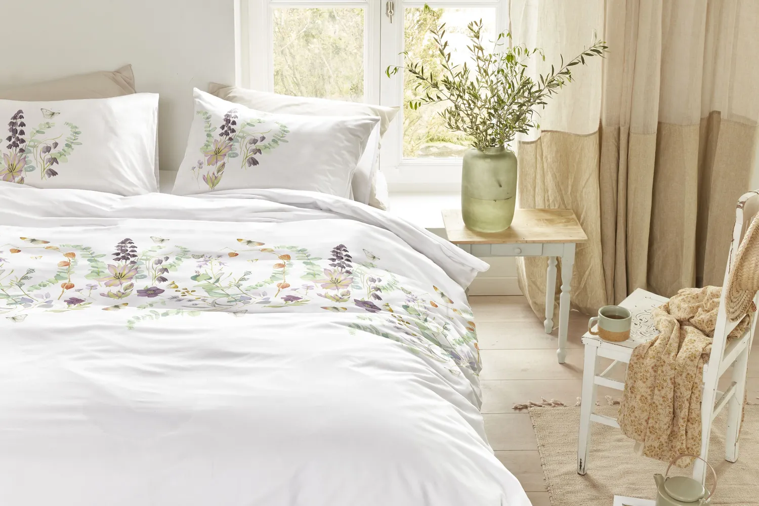 Marjolein Bastin Fritillaria dynetrekk 140x200 blomster