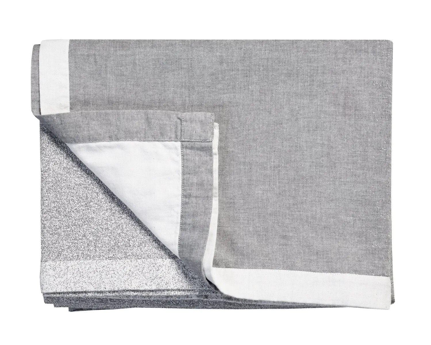 Vandyck Pure 23 Degradee sengeteppe 260x260 grå