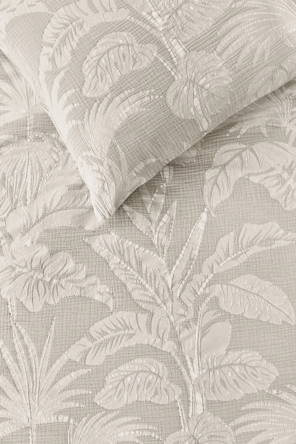 Rivièra Maison Botanica dynetrekksett 200x200/220 bomull sand