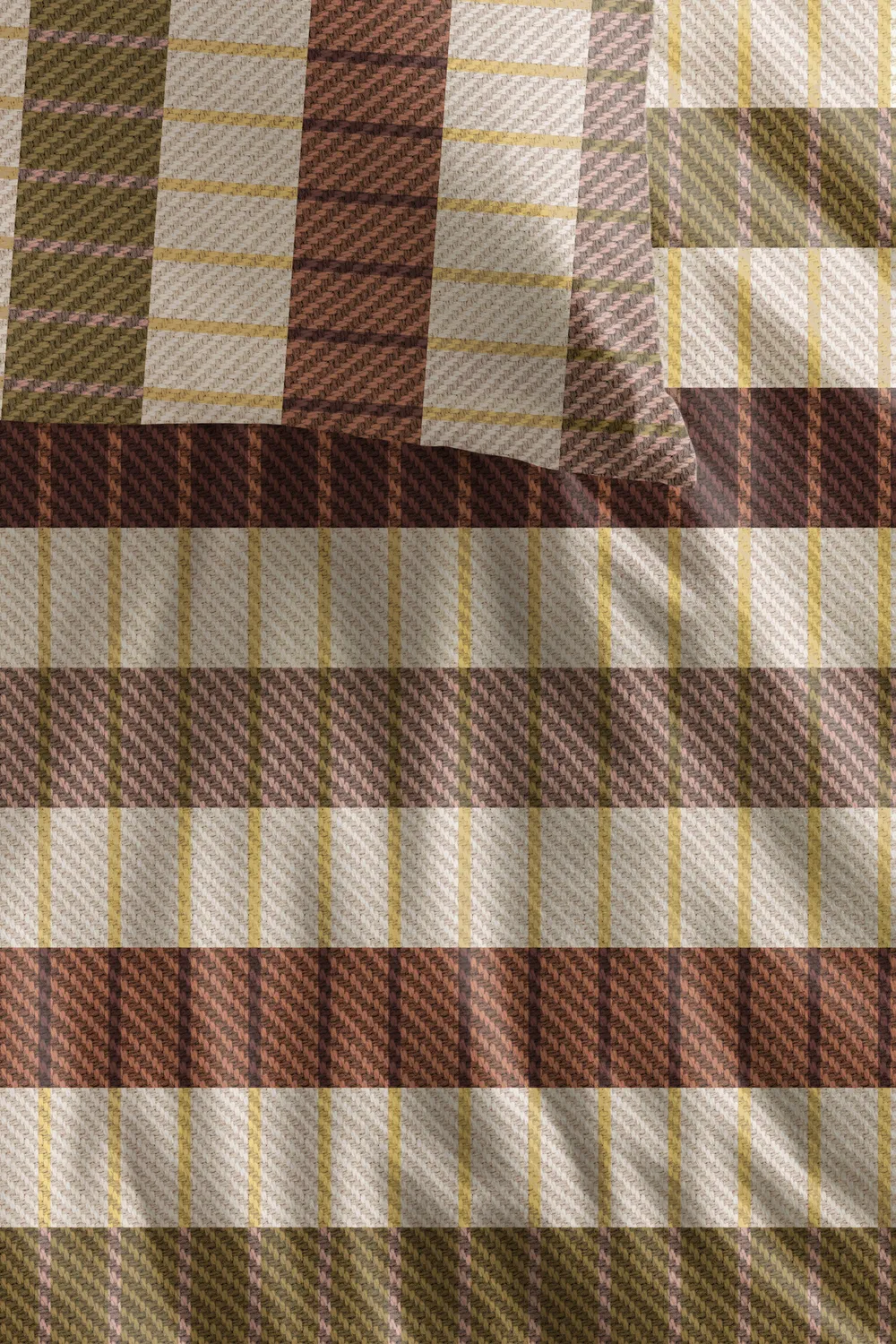 Beddinghouse Bo dynetrekk 140x200 cm terra flanell