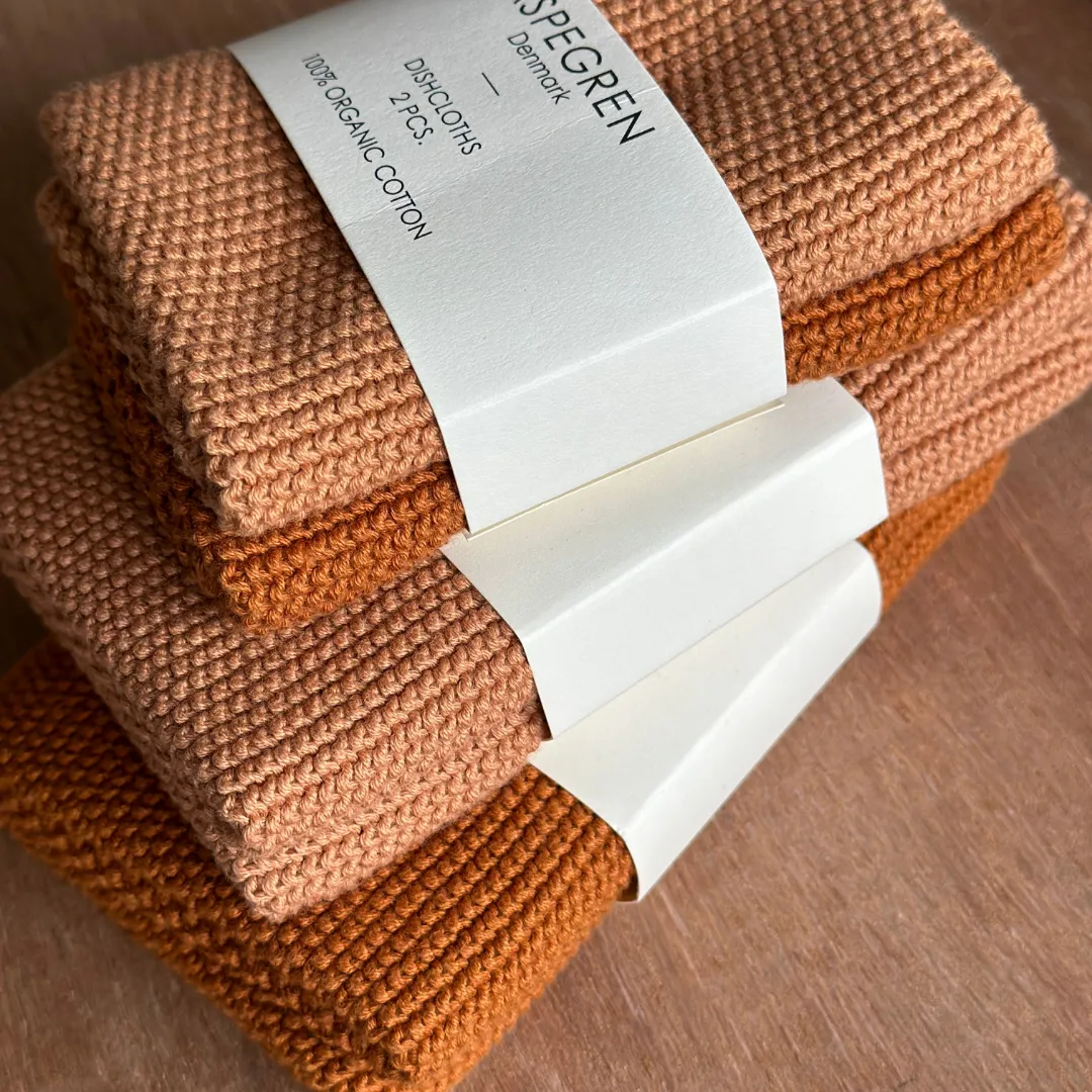 Aspegren Denmark Solid Cafe Creme kjøkkenhåndkle 40x50