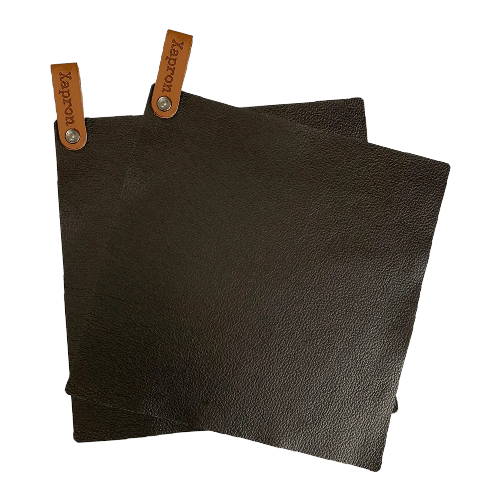 Xapron Bovine gryteklut i skinn 2-pakning 24,5 cm