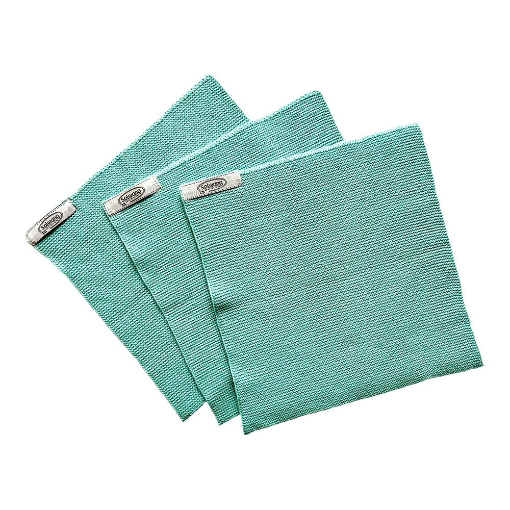 Solwang Design aqua karklut økologisk 3-pk